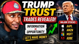 📊 Trump Trust Trades Released | Stocks Bought in Q1 & What It Means #trading #stockmarket #trump