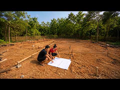 From Barren Land to Dream Home in Just 303 Days./By@Kong Survival / Off Grid Living