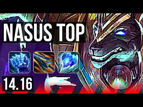 NASUS vs FIORA (TOP) | 9/2/7, Dominating | NA Master | 14.16
