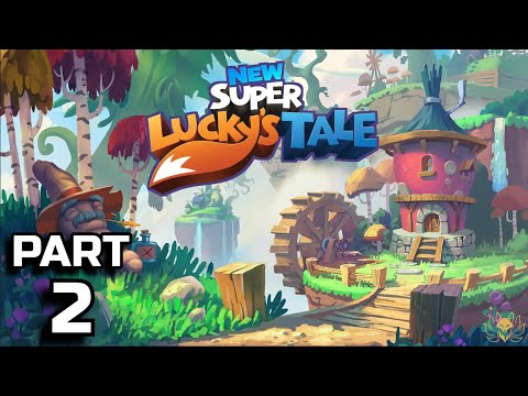 New Super Lucky's Tale | Full Gameplay Walkthrough Part 2 | Veggie Village