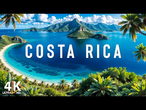 Costa Rica 4K - Immerse Yourself in the Wild Beauty of Rainforests and Coastal Wonders