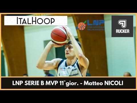 Matteo Nicoli - LNP Serie B MVP 11° giornata