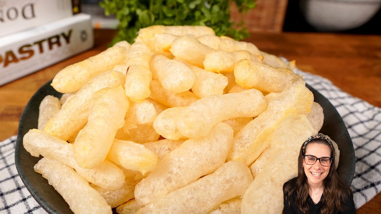 SEM OVOS E SEM LEITE, Biscoito de polvilho fácil, crocante e rende muito!