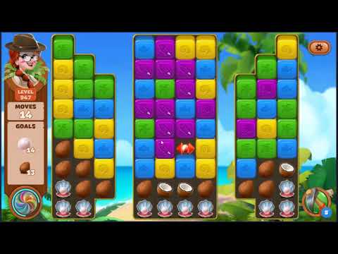 Lost Island Blast Adventure Level 947 - NO BOOSTERS 🏝️ | SKILLGAMING ✔️