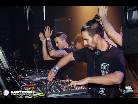 Raul Pacheco b2b Manu Sanchez @ Happy Techno - City Hall Barcelona (Barcelona / Spain) -31.10.2015