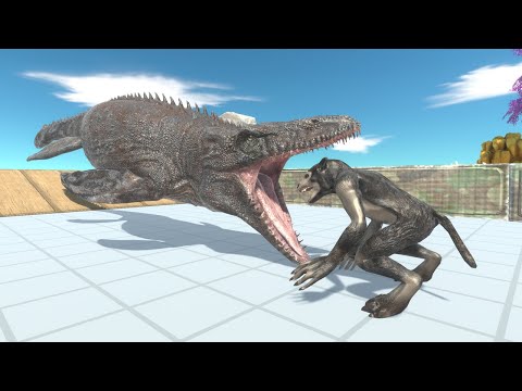 Mosasaurus Death Run - Animal Revolt Battle Simulator