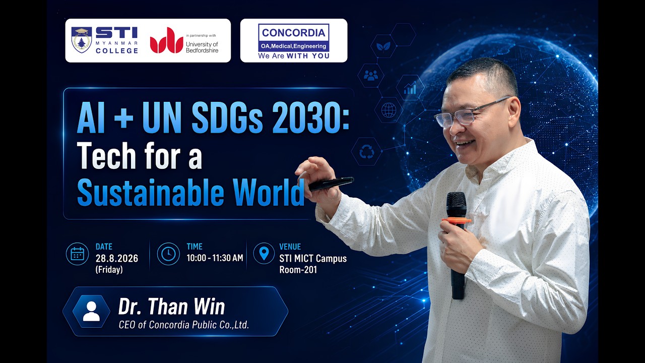 AI + UN SDGs 2030 – STI Students Explore Tech for a Sustainable World
