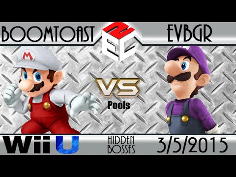 Hidden Boss (Pools): Boomtoast (Mario) vs. EVBGR (Luigi)