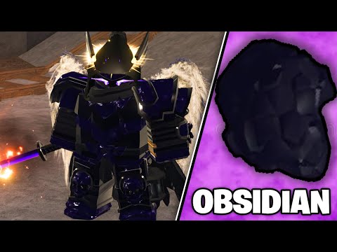 I Forged OBSIDIAN ONLY Armor it has INSANE AURA In The Forge