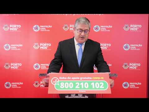 Comunicado Presidente da Câmara Municipal de Porto de Mós - COVID-19 - 17-06-2020