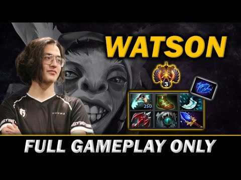 Rank 3 Watson practicing meepo safelane - Full Gameplay Meepo #583