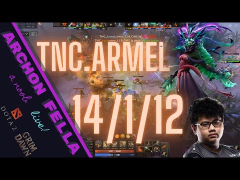 TNC.Armel STYLISH Death Prophet Mid Player Perspective vs Fnatic - One Esports Dota 2 SEA League