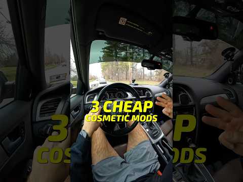 Top 3 CHEAP Mods to Instantly Upgrade Your Audi! (Must-Have!)