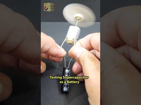Testing Supercapacitor as a Battery | Energy Tricks #energytricks #shots