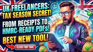 Best Tax Season File Tool for UK Freelancers | From Receipts to HMRC-Ready PDFs!