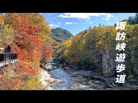 みなかみ秋の諏訪峡散歩(2022.11.04)　Minakami Autumn Walk