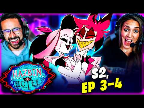 HAZBIN HOTEL Season 2 Episode 3 & 4 REACTION! Dont You Forget | Clean It Up | Speedrun to Redemption