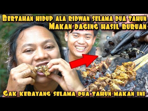 BEGINI CARA MAKAN DAGING ENAK DI TENGAH HUTAN ALA RIDWAN