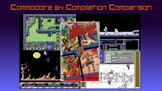 Commodore 64 Compilation Comparison: 4 Most Megaheroes (1991)