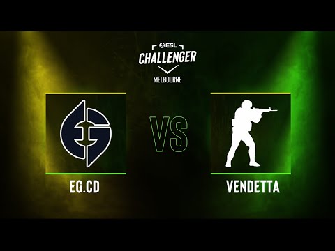 EG.CD vs. Vendetta - Map 1 [Mirage] - ESL Challenger Melbourne 2023 NA CQ - Consolidation final