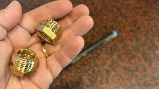 Connect Options! Standard Brass Pipe-to-Garden Hose Adapters