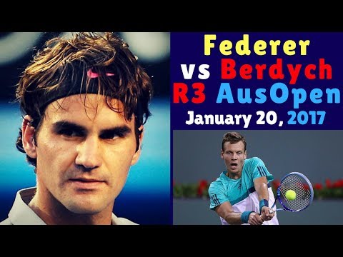 🏅 Roger Federer vs Tomas Berdych – Australian Open 2017 R3 – Highlights HD – ITA Language 🏅