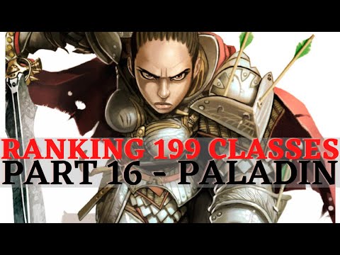 Pathfinder: WotR - Ranking 199 Classes Part 16: Paladin & Archetypes