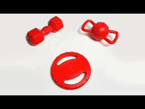 Іграшка для собак Barksi для плавання "Плаваючий диск" 20 см Червона