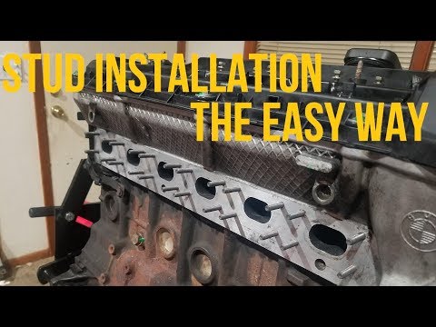How To Easily Install Exhaust Manifold Studs