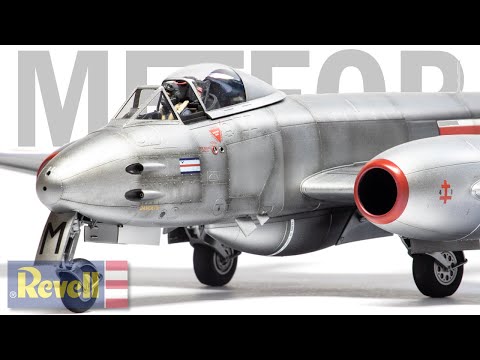 Revells brandneuer Gloster Meteor F.8/FR.9 im Maßstab 1:32.