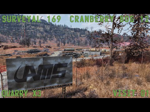 Fallout 76 Surveyal Project 169 - Cranberry Bog 12 - Quarry X3