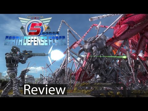 Earth Defense Force 5 Gameplay Review Playstation 4