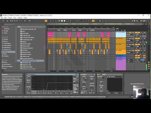 MAKING UK DRILL TYPE BEAT USING ABLETON LIVE 10