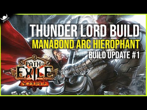 THUNDER LORD BUILD Mjolner Manabond Arc Hierophant - Path of Exile 3.16 Scourge League Update 1