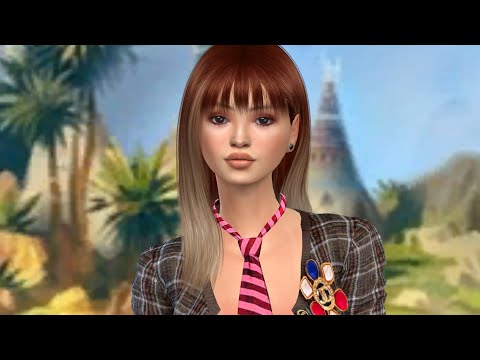sims cc download brown hair female Zunilda Fuentes by Bonita100 Cas Video Preview