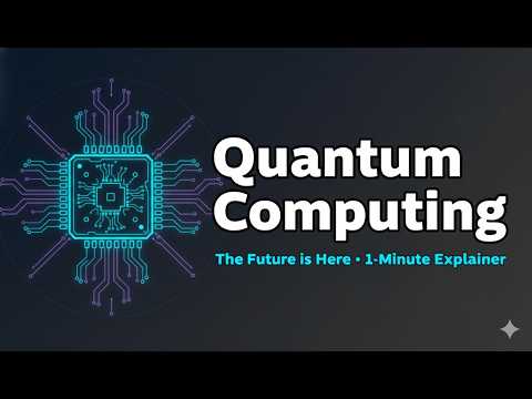 Quantum Computing in 1 Minute | The Future of Technology Explained Simply