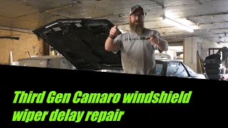 *Tech Tip Tuesday* Third Gen Camaro/Firebird Windshield wiper fix