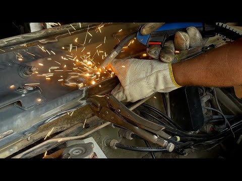 Ep8 - Unimog Rebuilding DIY - Fixing Rust - Cut Out and Weld On - Expedition Vehicle - Camper