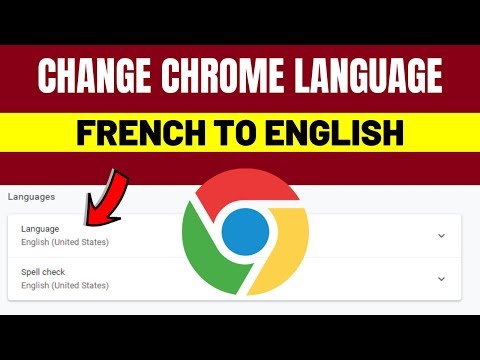 Change Chrome Language From French To English | How to Change Chrome language into English 2019