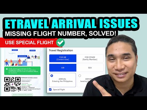 ETRAVEL PH REGISTRATION 2025 SPECIAL FLIGHT | ETRAVEL 필리핀 CONNECTING & TRANSIT FLIGHTS 2025