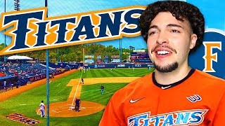 I Spent The Day at Cal State Fullerton... (D1 BASEBALL TOURS)
