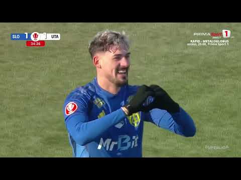 GOOOL! Unirea Slobozia - UTA 1-1. Albu profită de dezorganizarea defensivei arădene și egalează