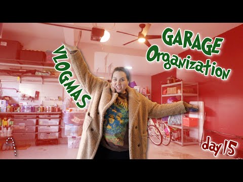 Garagenrundgang und -organisation! ELFA-Systeme | VLOGMAS 🎄 #600