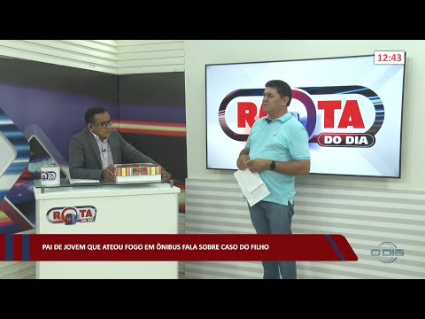 Pai de jovem que ateou fogo em ônibus fala sobre caso do filho 30 09 2022