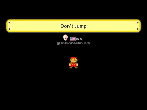 Mario Maker Level: Don't Jump