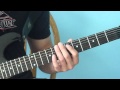GODSMACK - "LOVE, HATE, SEX, PAIN" [TUTORIAL] (INTRO, VERSE, AND CHORUS)