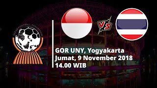 Live Streaming MNCTV, Piala AFF Futsal 2018, Indonesia vs Thailand Pukul 14.00 WIB