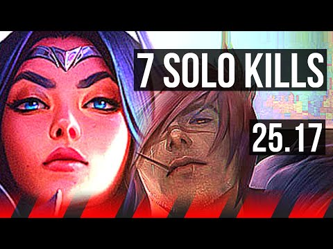 IRELIA vs SETT (TOP) | 7 solo kills, 8/2/2 | EUW Master | 25.17