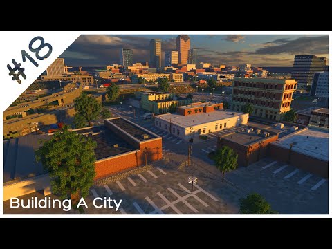 TheBuildingDuck - Building A City #18 (S2) // Offices & Shops Pt. 1 // Minecraft Timelapse