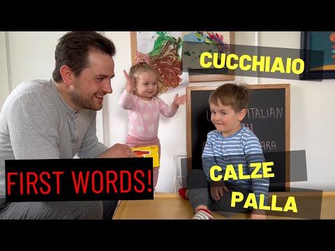 First Words - Introductory Italian for kids with LittleBambini